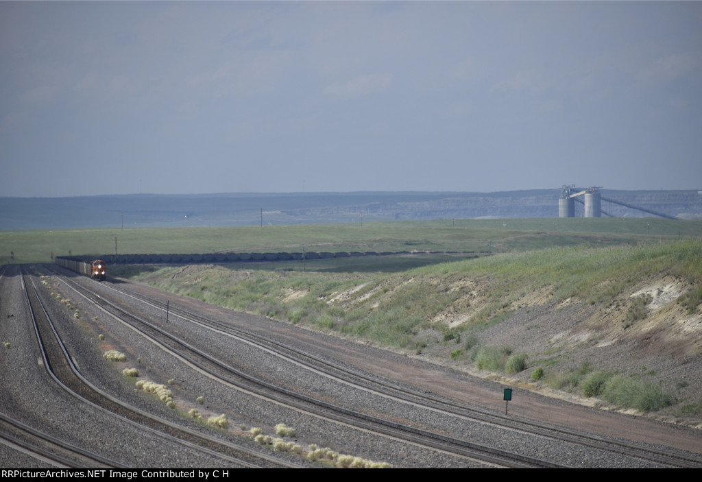 2 Trains on the move